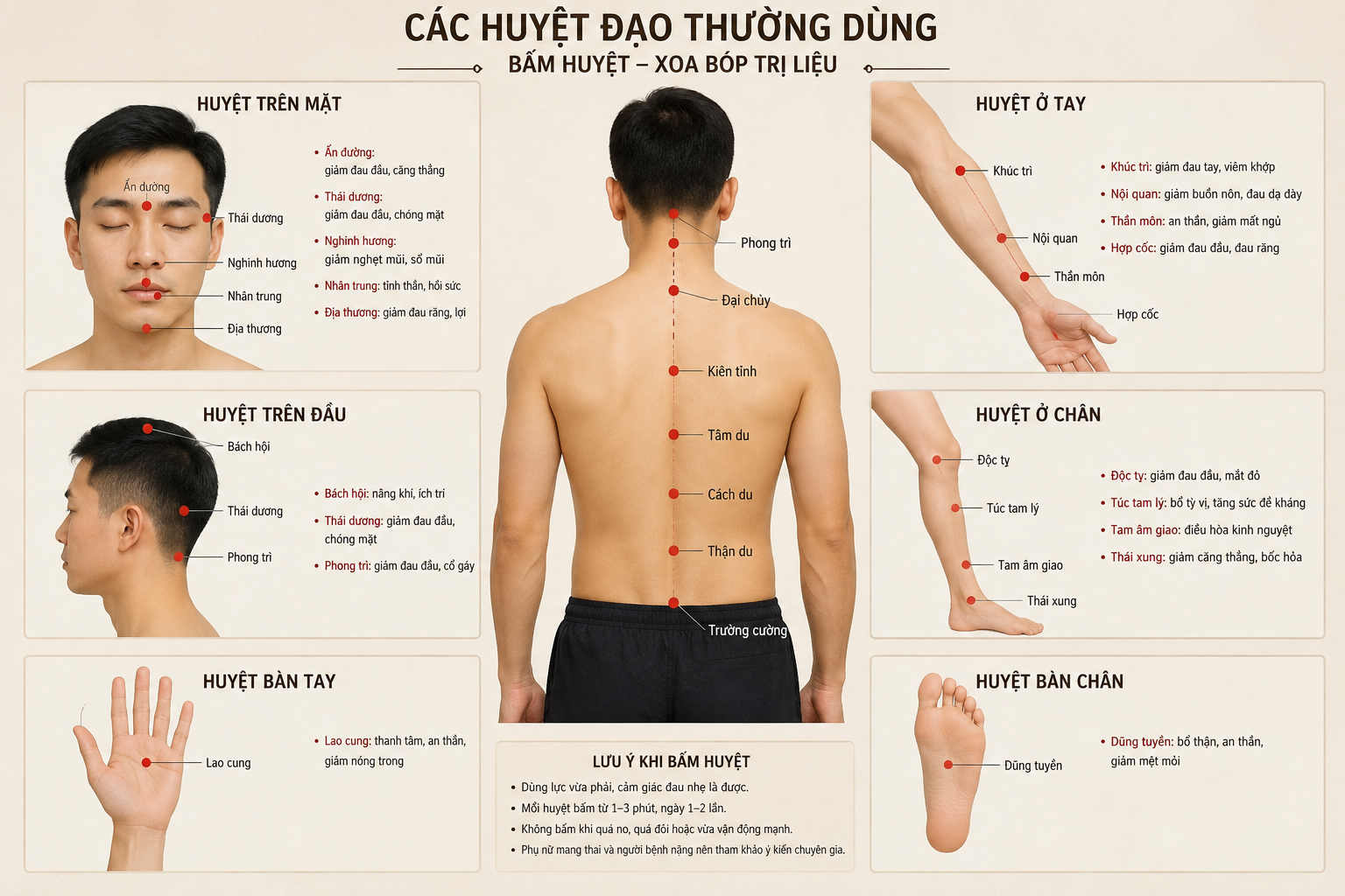 châm cứu bấm huyệt Hồ Đắc Di - Bấm huyệt , xoa bóp trị liệu