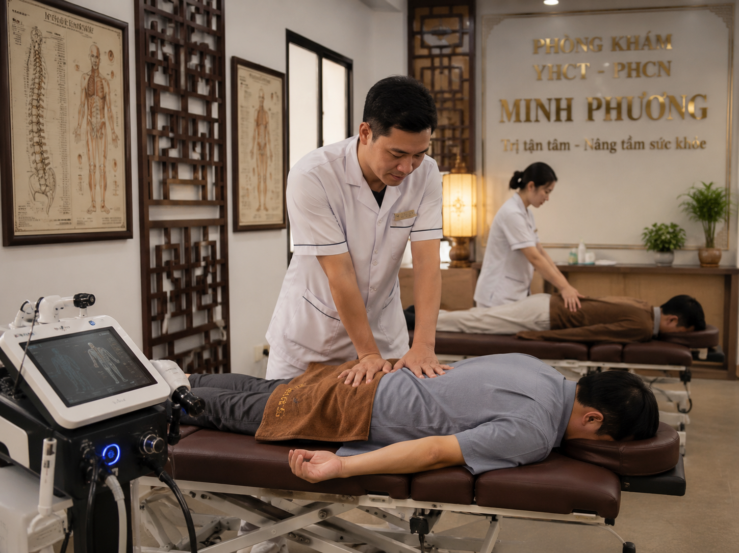 Châm Cứu Bấm Huyệt Hai Bà Trưng