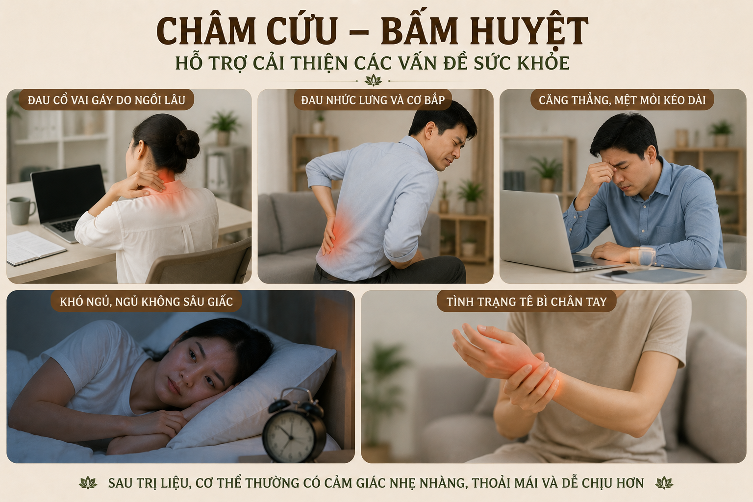 châm cứu bấm huyệt La Thành - Cải thiện sức khỏe nhanh chóng
