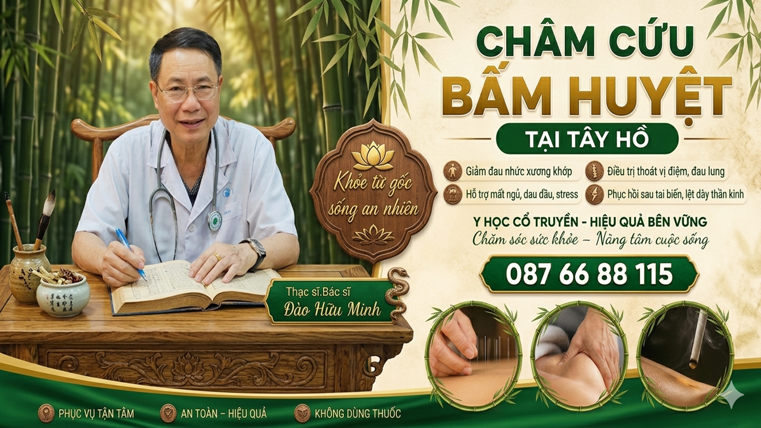 Châm Cứu Bấm Huyệt Tại Tây Hồ