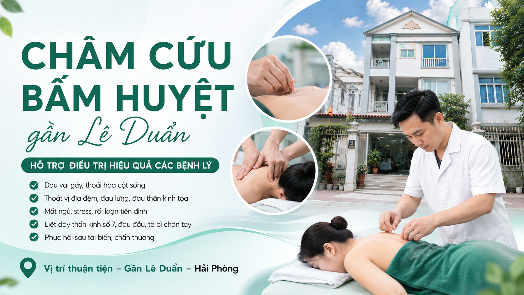 Châm cứu bấm huyệt gần Lê Duẩn