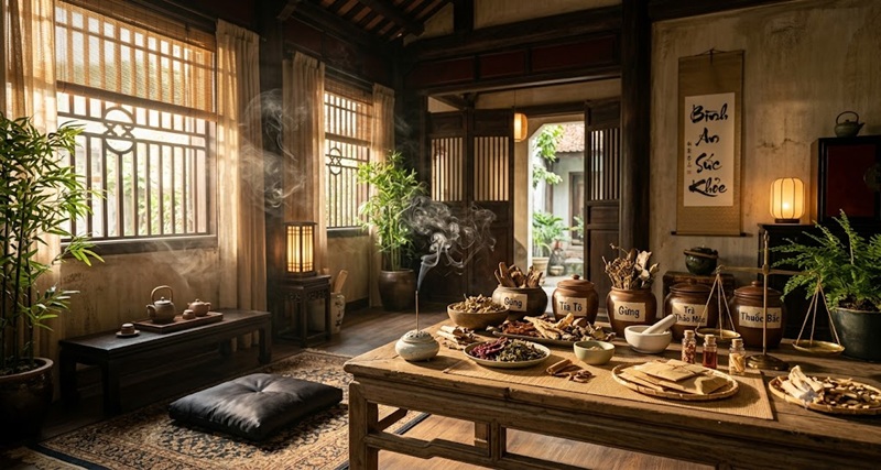 Châm cứu bấm huyệt Chu Văn An Hà Nội tại nhà