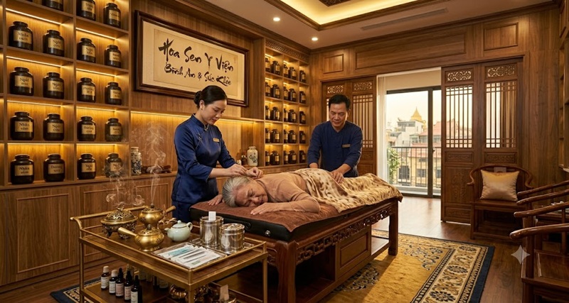 Châm cứu bấm huyệt Nguyễn Tri Phương Hà Nội tại nhà