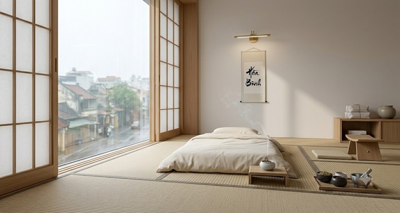 Không gian trị liệu Đông y tối giản tại Ông Ích Khiêm Ba Đình
