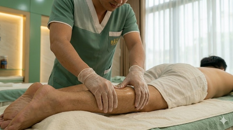 Liệu trình xoa bóp bấm huyệt Văn Cao kết hợp kỹ thuật Tui Na đả thông kinh lạc và giảm căng cơ hiệu quả