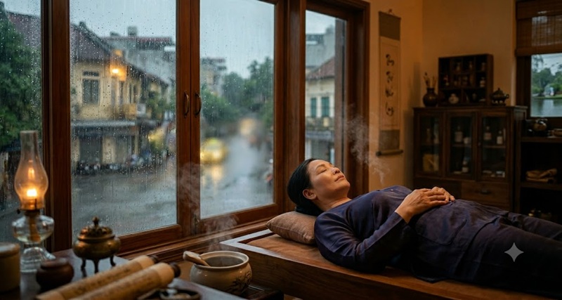 Không gian thư giãn Đông y giữa nhịp sống Hà Nội